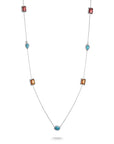 THOMAS SABO Elyndra Necklace with Multi-coloured Stones
