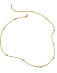 THOMAS SABO Necklace with White Zirconia Stones