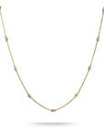 THOMAS SABO Necklace with White Zirconia Stones