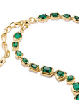 THOMAS SABO Elyndra Necklace with Green Stones