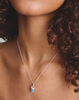 Hello Kitty Necklace blue