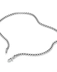 Stainless Steel Box Chain Necklace 5.2mm