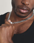 Stainless Steel Curb Chain Necklace 9mm