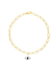 9CT ANASTASIA EVIL EYE BRACELET - LAB