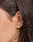 BRILLIANT CUT LAB DIAMOND STUDS - 9CT GOLD