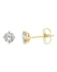 BRILLIANT CUT LAB DIAMOND STUDS - 9CT GOLD