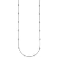 9CT DIAMOND SATELLITE CHAIN - LAB