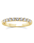 9CT BIANCA 50PT DIAMOND BAND - LAB