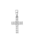 9CT ESME DIAMOND CROSS - LAB