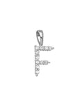 9CT LAB DIAMOND INITIAL PENDANT