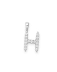 9CT LAB DIAMOND INITIAL PENDANT