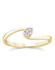 9CT ISADORA DIAMOND RING - LAB