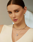 Ania Haie Silver Oval Charm Necklace