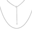 Ania Haie Silver Rolo Chain Necklace