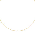 Ania Haie Gold Disc Station Necklace
