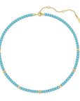 Ania Haie Gold Lab Created Turquoise Necklace