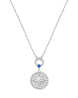 Ania Haie Silver Eight-Pointed Star Signet Necklace