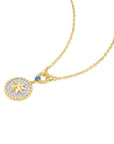 Ania Haie Two-Tone Eight-Pointed Star Signet Necklace
