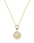 Ania Haie Two-Tone Eight-Pointed Star Signet Necklace