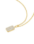 Ania Haie Gold Pave Pendant Necklace