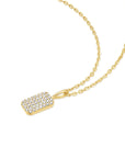 Ania Haie Gold Pave Pendant Necklace