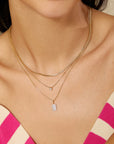 Ania Haie Gold Pave Pendant Necklace