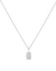 Ania Haie Silver Pave Pendant Necklace
