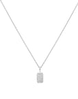 Ania Haie Silver Pave Pendant Necklace