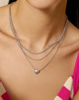 Ania Haie Silver Sweetheart Necklace