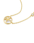 Ania Haie Gold Starry Mother of Pearl Necklace