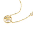 Ania Haie Gold Starry Mother of Pearl Necklace
