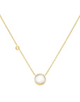 Ania Haie Gold Starry Mother of Pearl Necklace