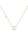 Ania Haie Gold Starry Mother of Pearl Necklace