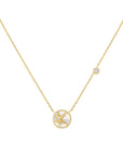Ania Haie Gold Starry Mother of Pearl Necklace