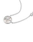 Ania Haie Silver Starry Mother of Pearl Necklace