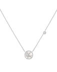 Ania Haie Silver Starry Mother of Pearl Necklace