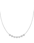 Ania Haie Silver Pave Multi Beaded Chain Necklace