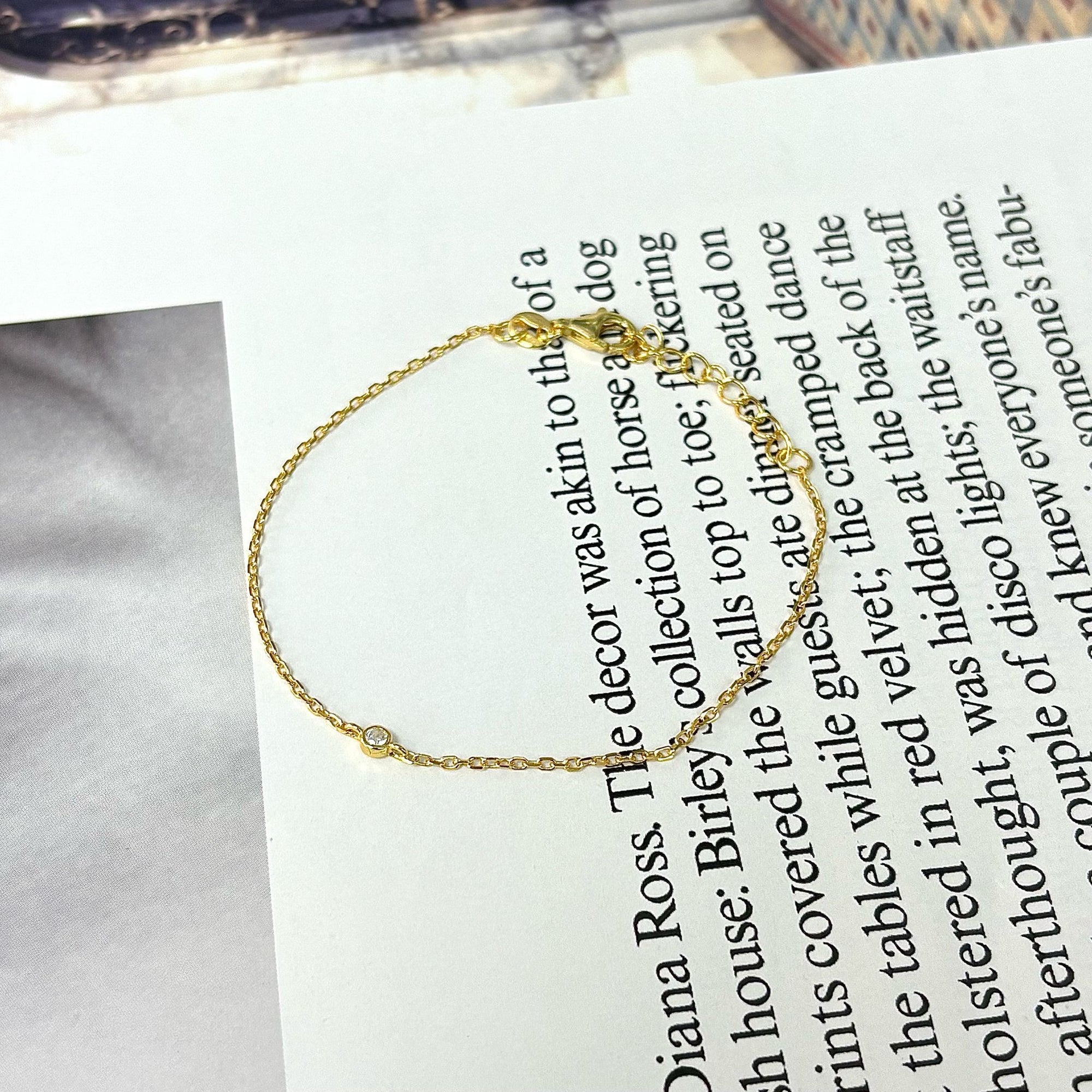 RYLEE CZ BRACELET - STERLING SILVER