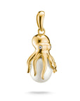 Pendant octopus with pearl