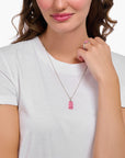 THOMAS SABO Pendant with pink Goldbears and zirconia