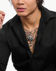 THOMAS SABO Dragon pendant with black zirconia & cold enamel
