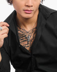 THOMAS SABO Dragon pendant with black zirconia large