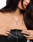 THOMAS SABO Midnight Rose Pendant Small