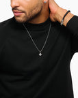 THOMAS SABO Midnight Rose Pendant Small