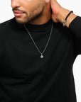 THOMAS SABO Midnight Rose Pendant Small