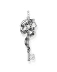 THOMAS SABO Snake pendant with vintage silver key