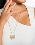 THOMAS SABO Butterfly Paradise Pendant in Gold