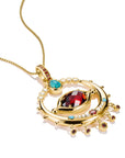THOMAS SABO Elyndra Pendant with Red Zirconia Stone