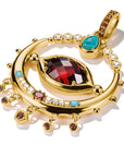 THOMAS SABO Elyndra Pendant with Red Zirconia Stone