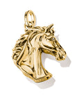 THOMAS SABO Gold Horse Pendant with Zirconia